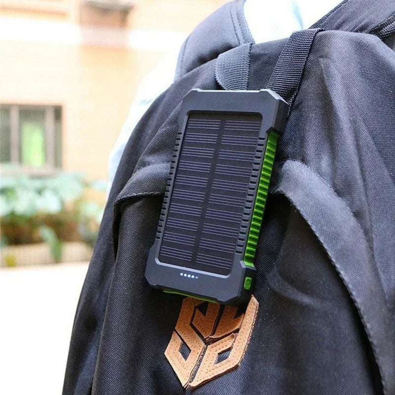 Fast charging Portable Solar Power Bank, eco-friendly power bank