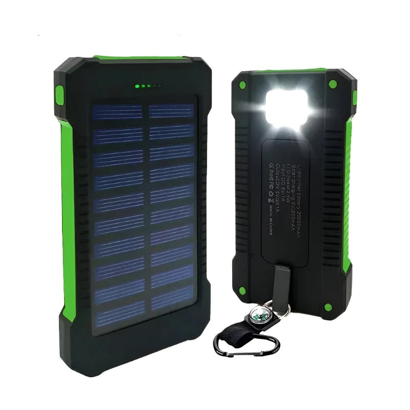 Fast charging Portable Solar Power Bank, eco-friendly power bank